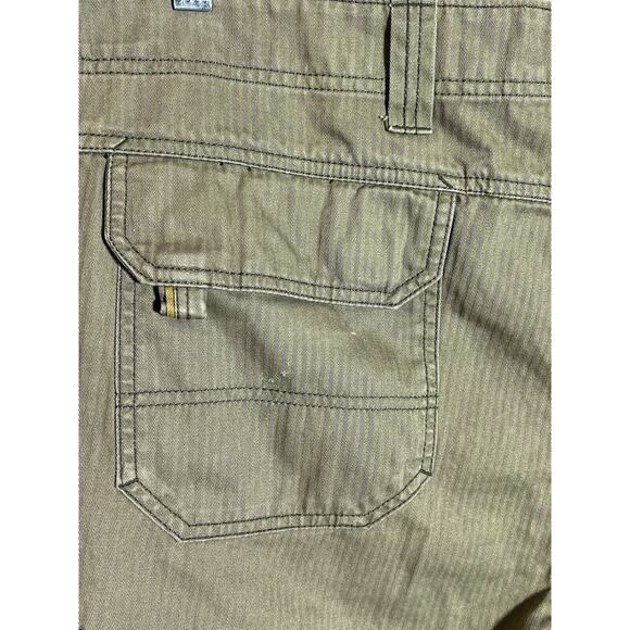 Gander Mountain Cargo Pants‎ Mens Size 42x32 Green Cotton Pockets Straight Leg - Picture 8 of 10